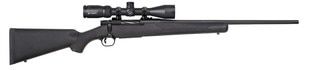 This bolt action rifle is chambered in .243 Win and includes a Vortex scope.